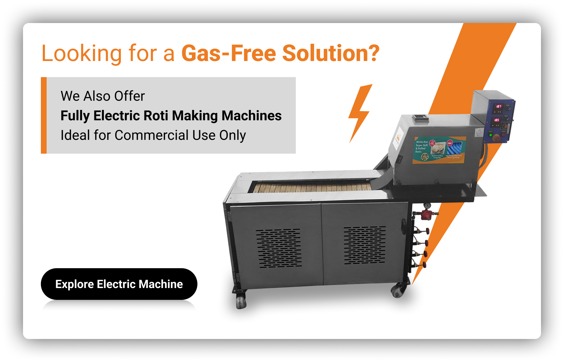 Electric Roti Making Machine